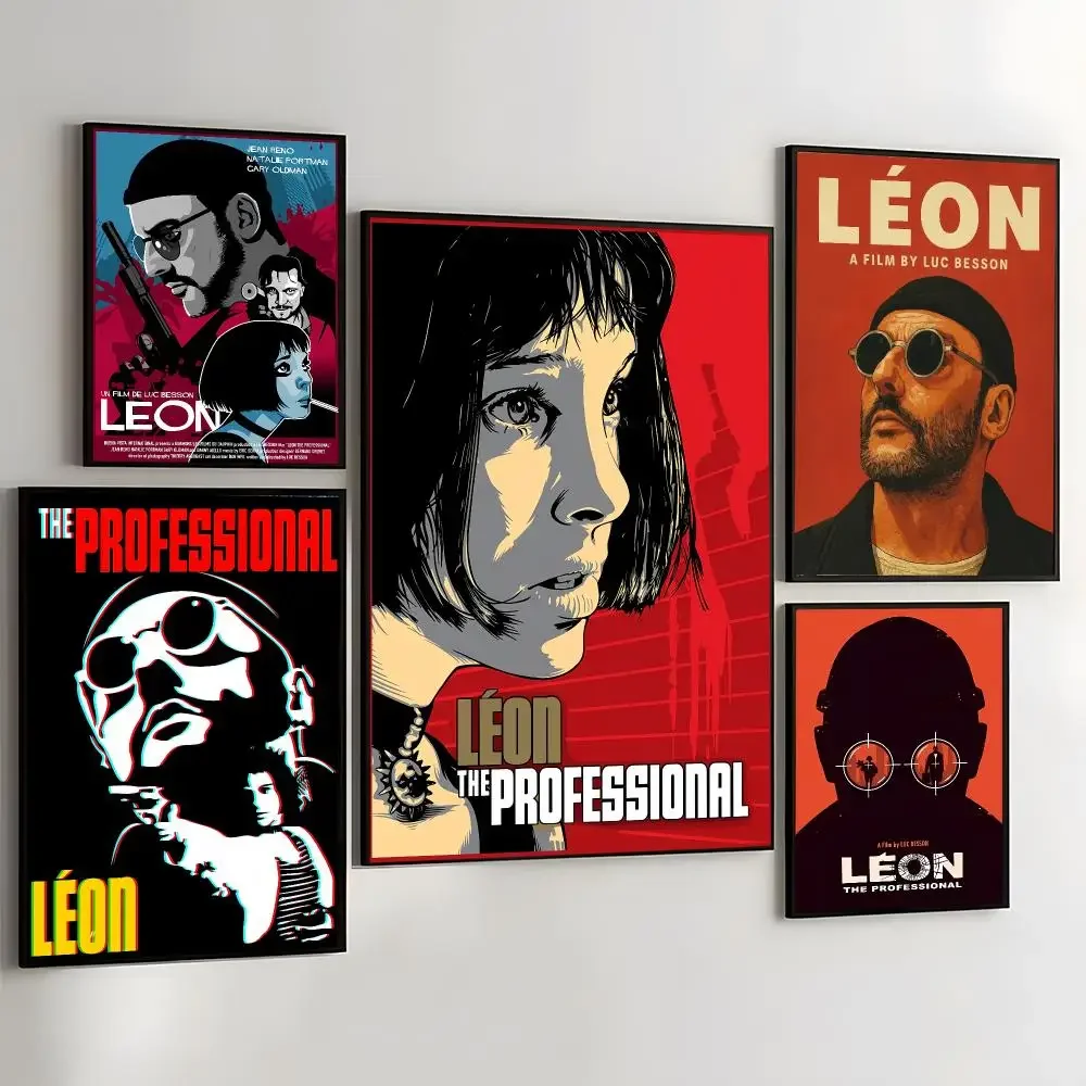 L-Leon The P-Professional Painting Calligraphy Self Adhesive Wall Art Waterproof Print For Bedroom Living Room Home Decor