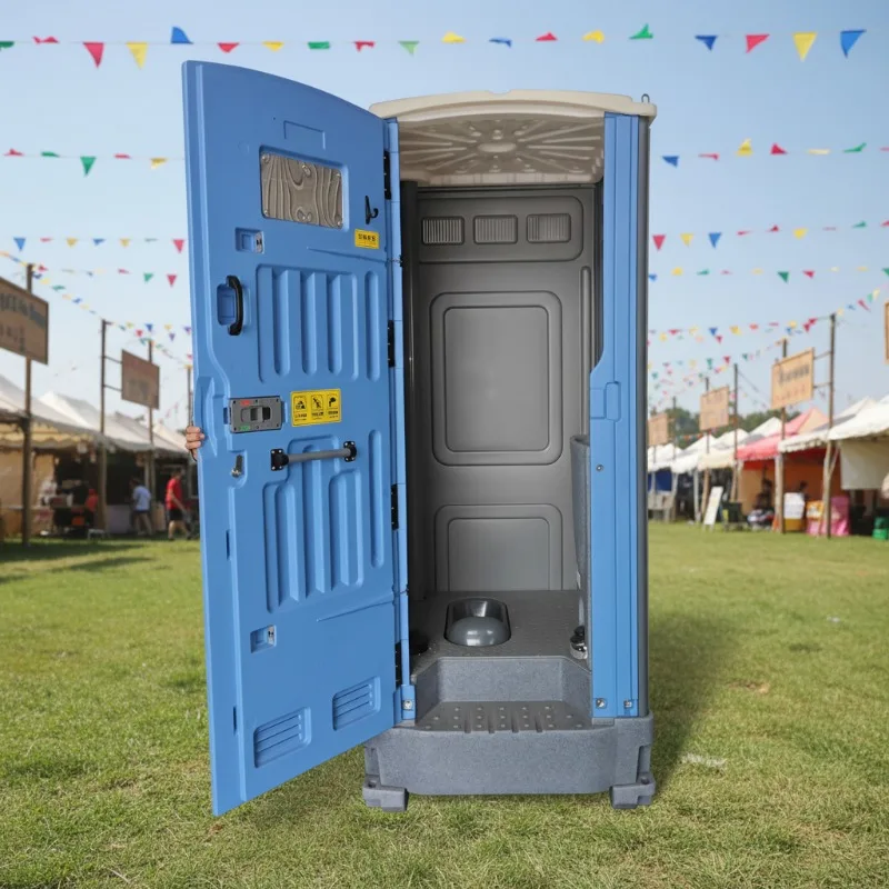 Fast Installation Modern Eco-Friendly Mobile Plastic Portable Toilets Public Outdoor for Park & Workshop Use