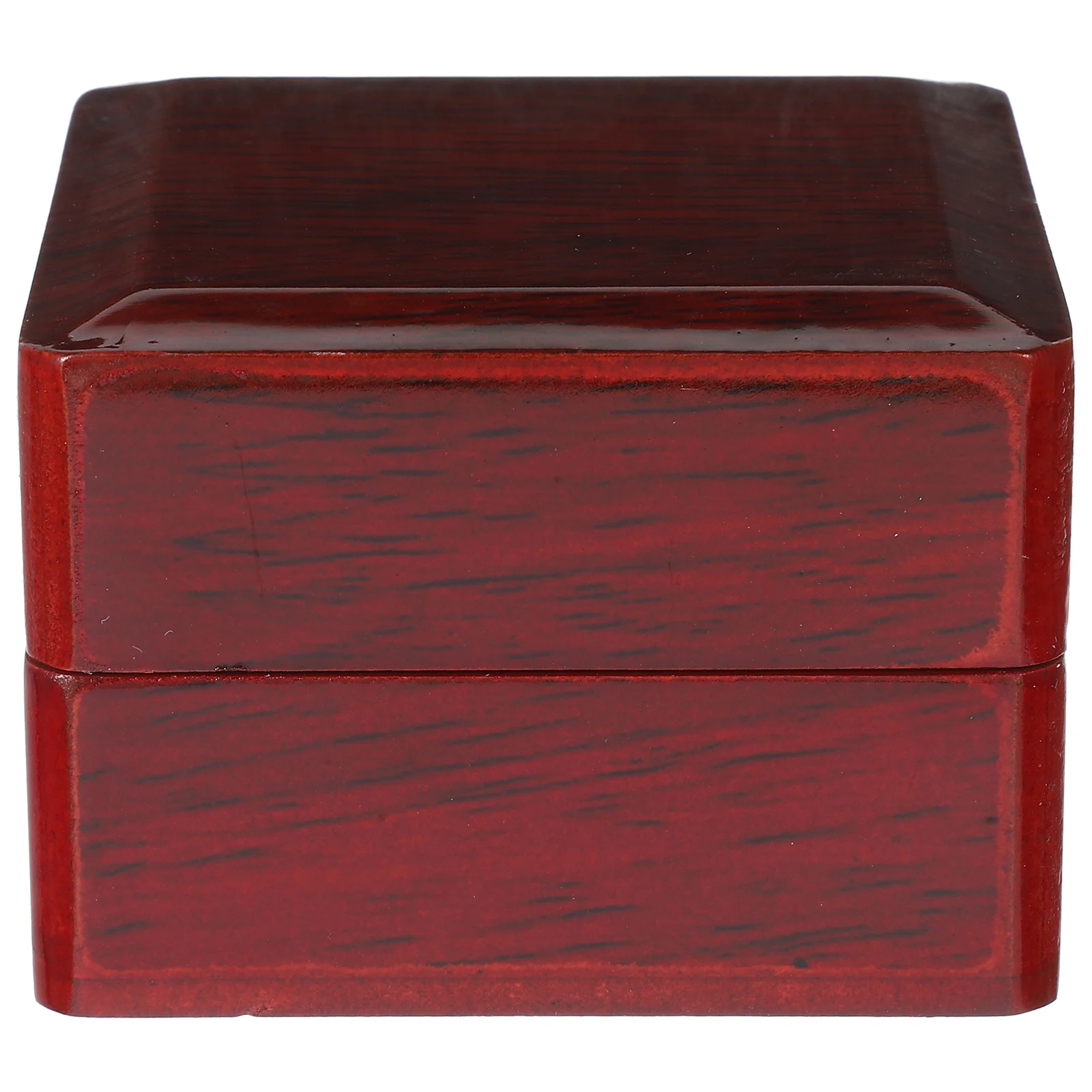 

Коробка, деревянный чехол для колец, один держатель для ювелирных изделий для мужчин и женщин, подарочная коробка для хранения колец, небольшой органайзер