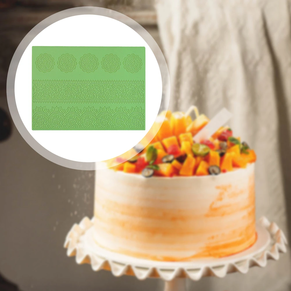 Lace Fondant-impression Mat Non-stick, Easy To Release And Clean. Professional Sugars Craft