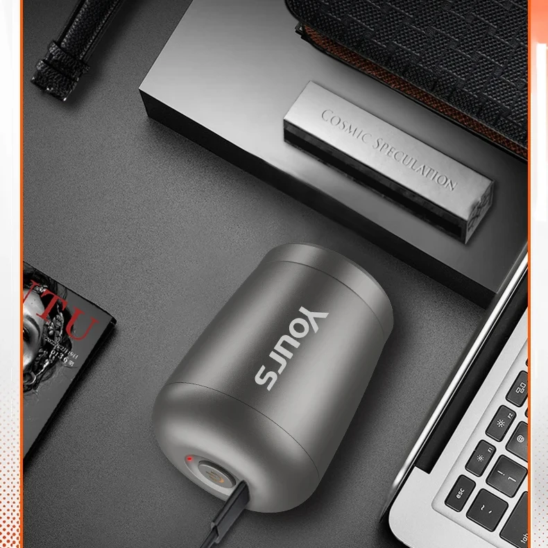 มีดโกนแบบพกพาขนาดเล็กอินเทอร์เฟซ Type-C ยาวมีดโกน 7200 RPM แบบพกพาผู้ชายกันน้ําไฟฟ้ามีดโกน Travel มีดโกน