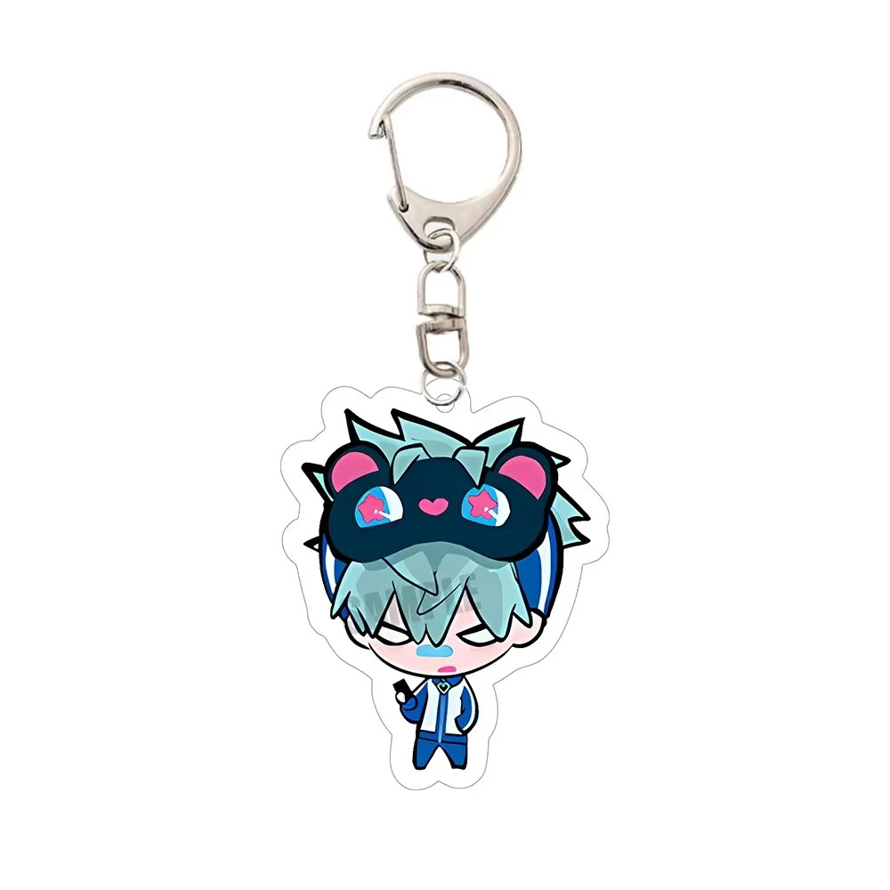 Alien Stage Acrylic Keychain Luka Mizi Hyuna Ivan Sua Till Anime Game Cartoon Plush Schoolbag Bag Cute Exquisite Gift Pendant