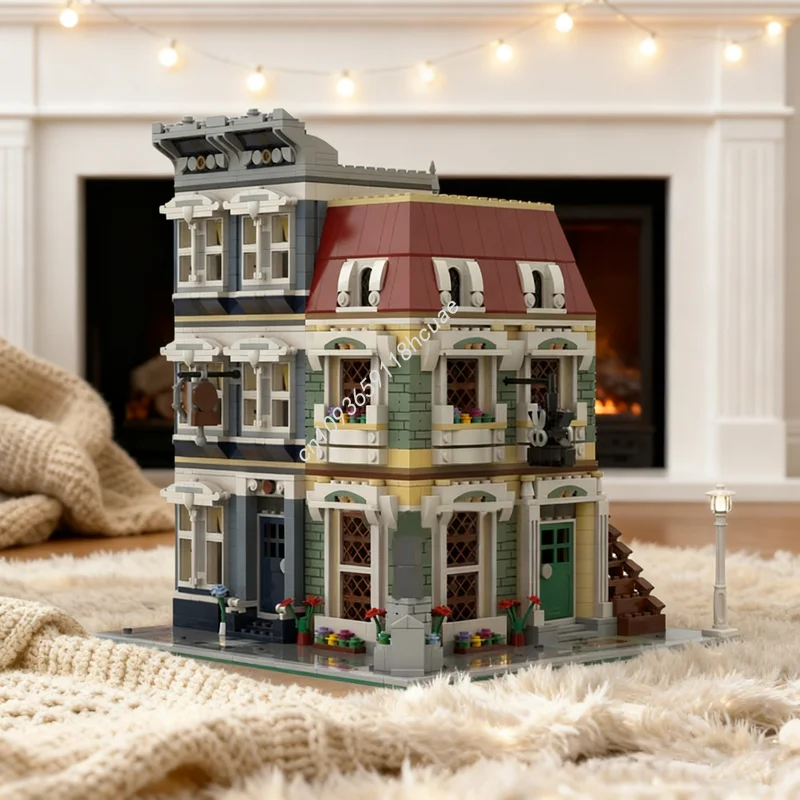 

2525pcs MOC Silkwood Corner Modulared Model Building Blocks Toys Construction DIY Christmas Gift Education Brick Kids Birthday