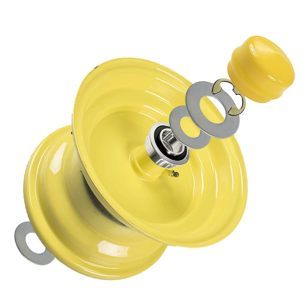 Imagem -03 - Interruptor Roda Dianteira Rolamento Bucha para Rolamento Conversão Kit Grama Aparador Peças Substituição Forjohn Deere Cortador de Grama Conjunto