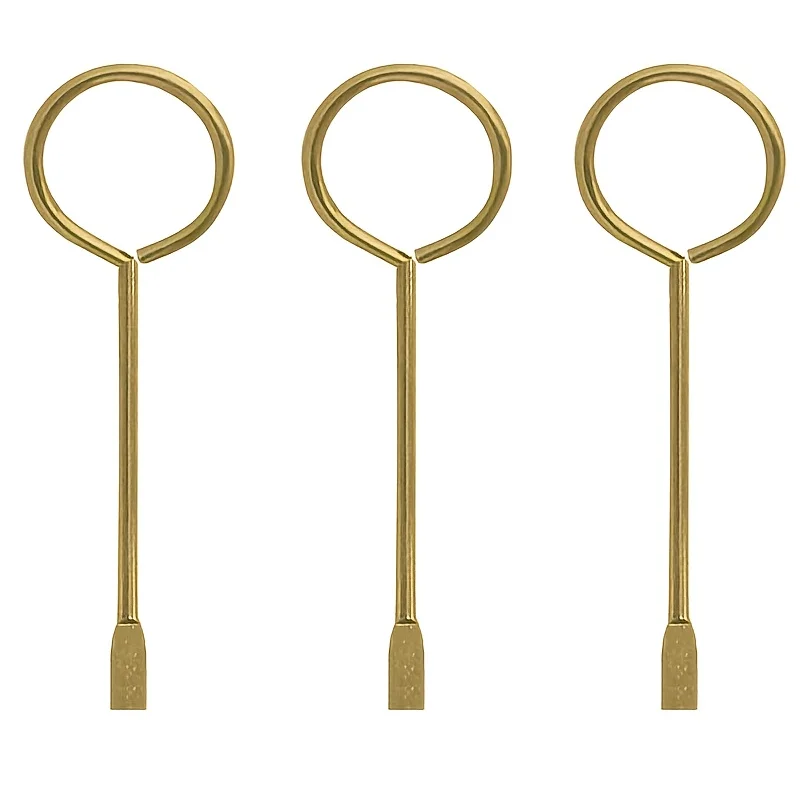 Indoor Door Keys Suitable for Bedroom Doors, Bathroom Emergency Keys for Indoor Privacy Door Locks, Compatible Replacement