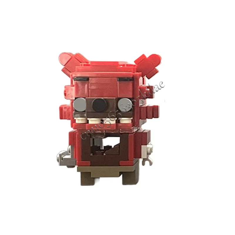 577 pièces de la série de personnages de jeux populaires, marionnettes de fête d'horreur, MOC, construction modulaire personnalisable, blocs de construction créatifs, jouet DIY, cadeau d'anniversaire