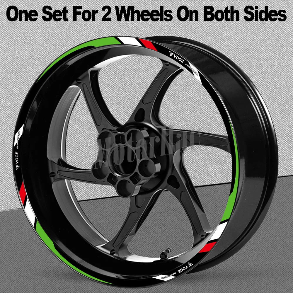 Für Voge 300/500/650DS 500AC GP200/500R Lx300ac Reflektierender Motorrad-Felgenaufkleber Streifenaufkleber Zubehör Wasserdicht – Detail 7