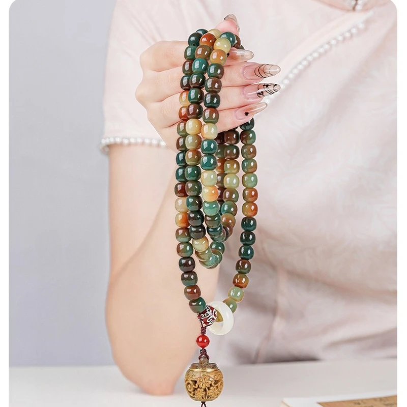 108 Bodhi-Armbänder für Männer und Frauen, die Bodhi-Perlen halten, Gebetsperlen, kulturelles Spielzeug, Armband, Premium-Produkte, Schmuck – Detail 3