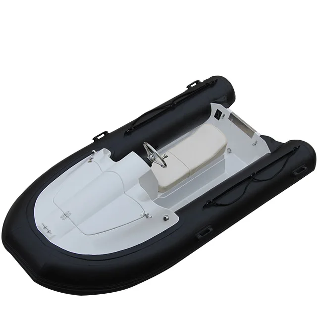 11ft Environmentally Friendly Fiberglass Hull Jet Ski 2-Person Inflatable PVC & Hypalon Fishing Rowing Boat