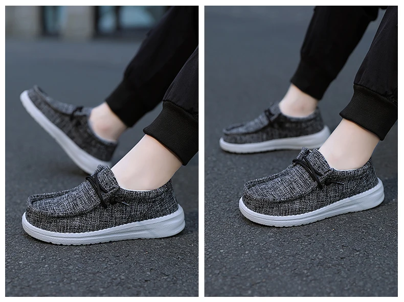 Kinder Loafer Schuhe Jungen Flache Turnschuhe Kinder Casual Schuhe Kleinkind Outdoor Lace-up Atmungsaktive Schuhe Weichen Boden Einfarbig – Detail 9