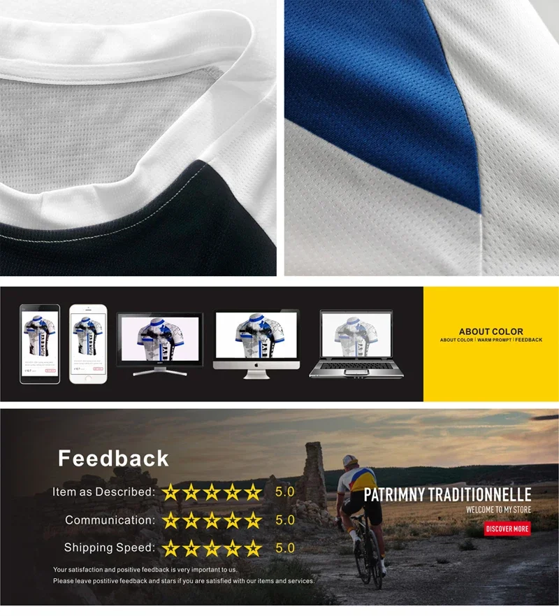 Profi-Motocross-Shirt mit langen Ärmeln, Mountainbike-Downhill-Trikot, Cross-Country-Fahrrad-Rennshirt, schnelltrocknendes Mountainbike-T-Shirt – Detail 16