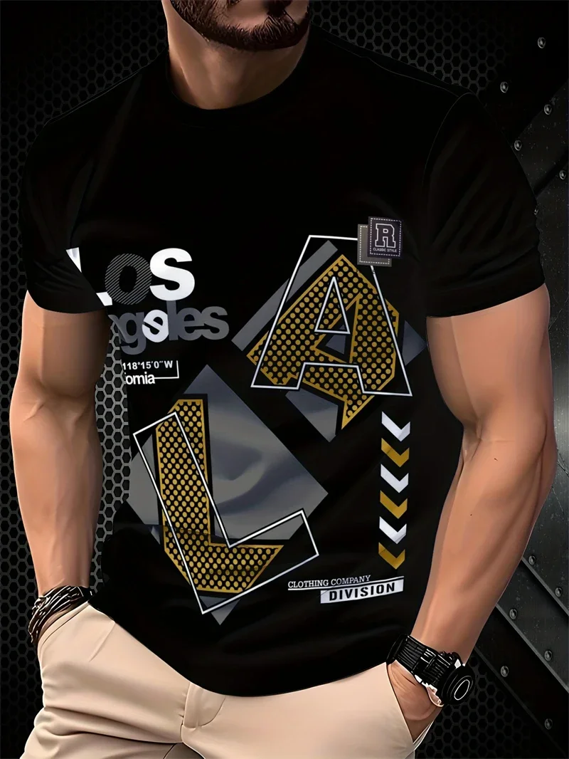 Herren-T-Shirt mit KTM-Logo-Print, kurzärmelig, Rundhalsausschnitt, lässiger Motorrad-Stil