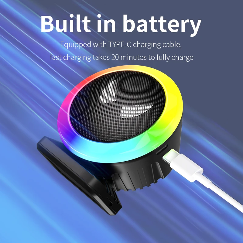 الشيطان عيون سيارة الموسيقى لاقط إيقاع مصباح معطّر الهواء RGB التحكم الصوتي قابلة للشحن مصباح لتهيئة الجو مع رائحة كولونيا #4