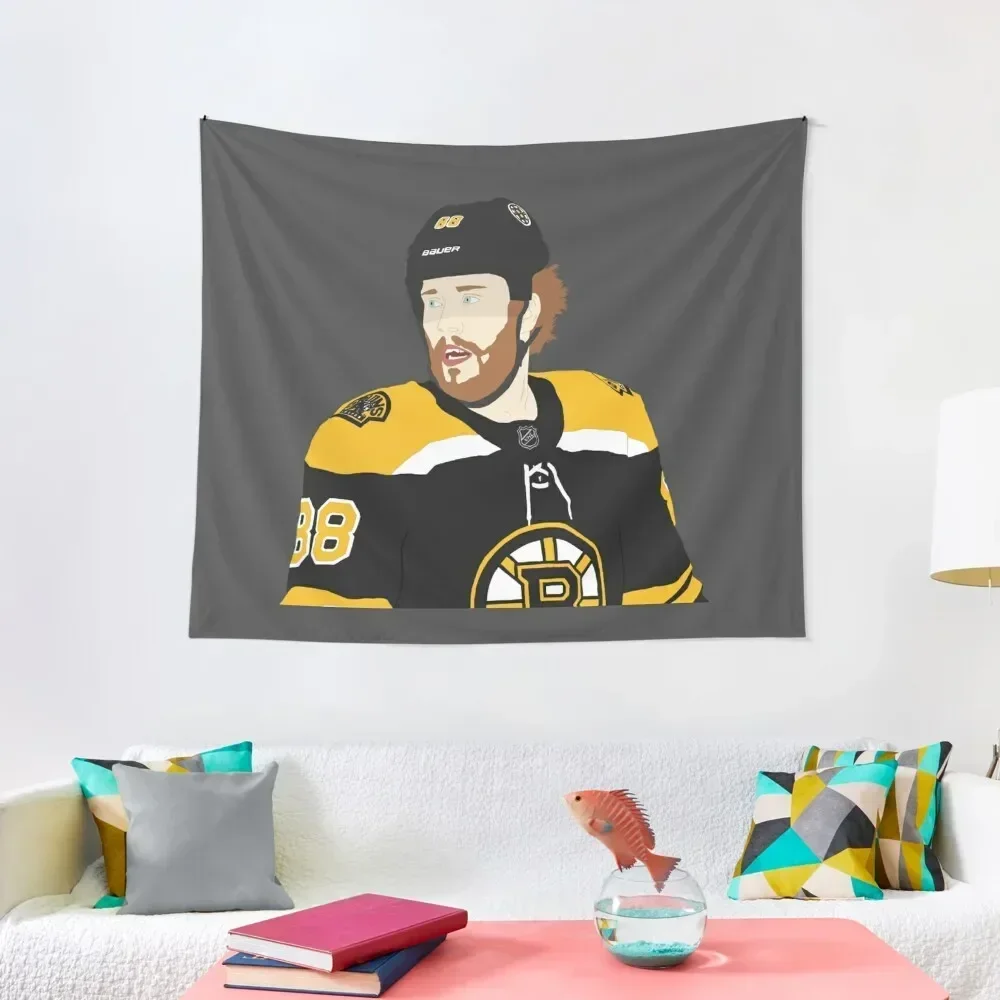 david pastrnak digital drawing design Tapestry Room Decore Aesthetic Aesthetic Room Decor Korean Bedroom Decorations Tapestry