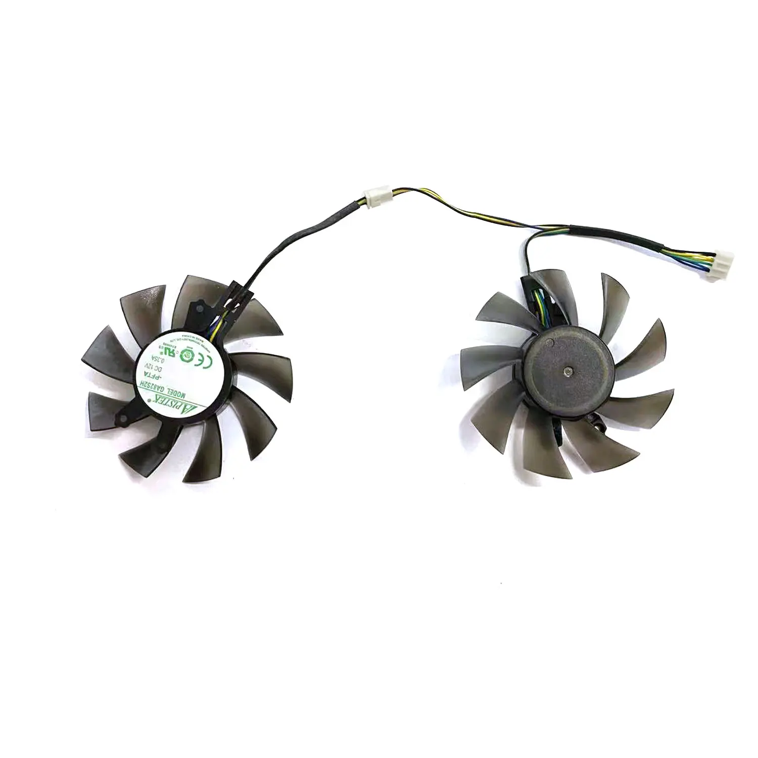 Manli RTX2070 RTX 2060 Super 8G Gallardo 그래픽 카드 냉각용 새 75MM 4PIN RTX2060 2070 GPU 팬