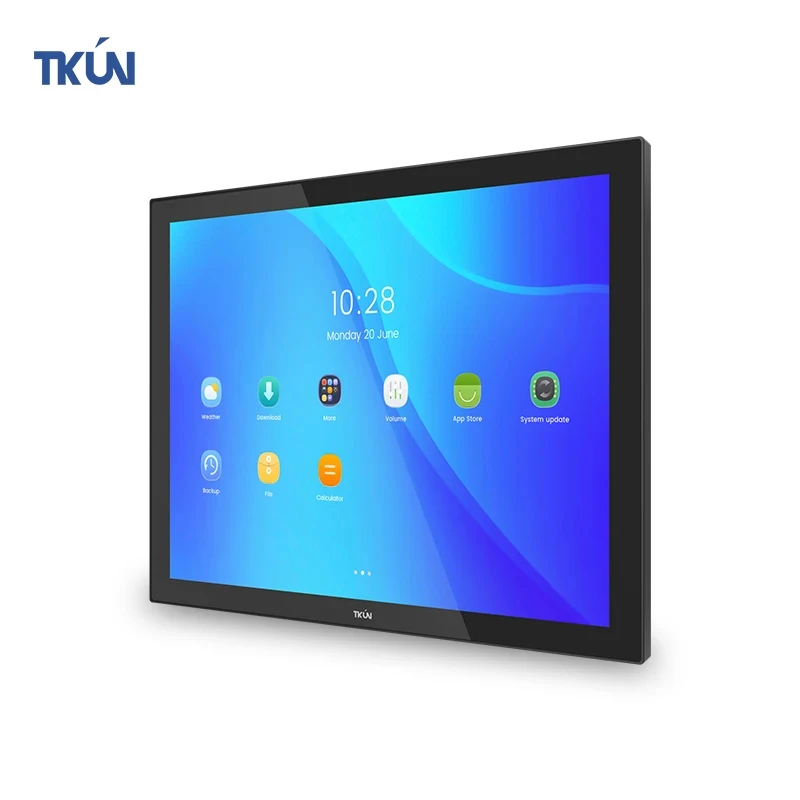 Indoor 17inch industrial LCD monitor 450Nits 5:4 Proportion HD,DP,VGA,USB,AUDIO Interface Capacitive Touch screen Monitor