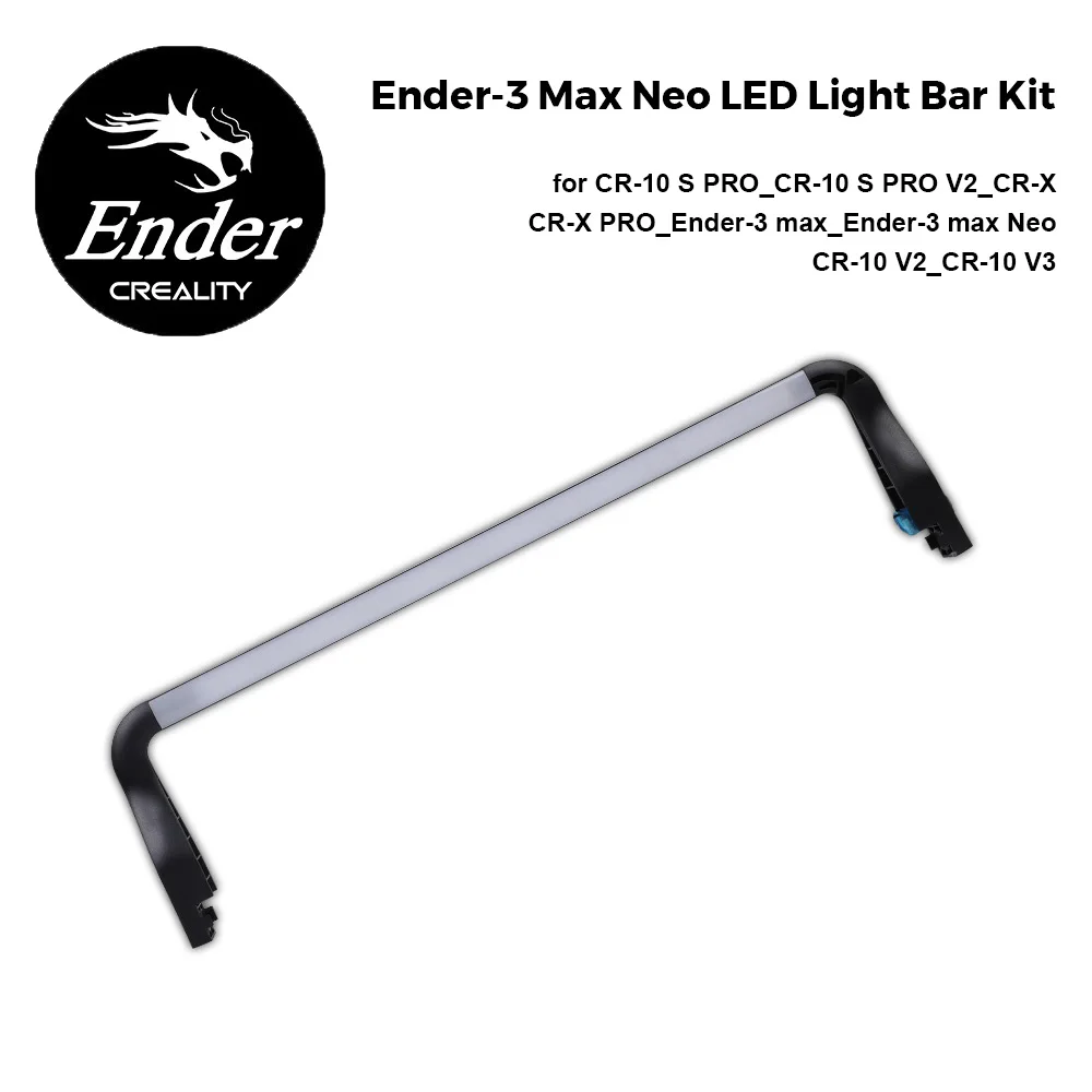 Creality Original Ender-3 Max Neo CR-10 Series LED Light Bar Kit Bright Light Energy and Power Saving Easy Installation