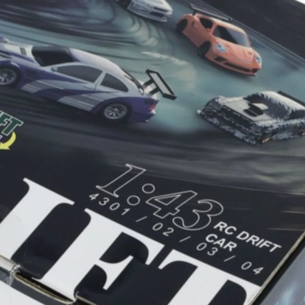 

Fun Toys RC Drift Car 1/43 Upgrade Gyro High Speed 2.4G Drive Racing Car Remote Control Model Endless Model Birthday Gifts
