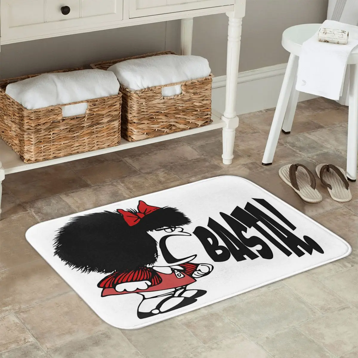 Basta M-Mafaldas-S Girl Non-slip Doormat Floor Mat Water oil proof Carpet Rug for Kitchen Entrance Living room Footpad Mats