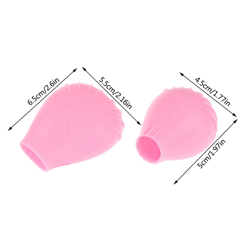 1PCS Makeup Brush Holder Cover Silicone Makeup Brush Protector Makeup Brush Travel Storage Case Protect Brush Bristles Soft Neat