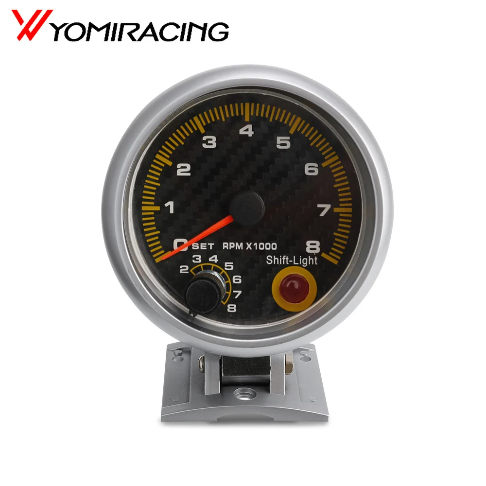 Auto Car Tachometer Tacho Gauge 0~8000 RPM Meter 3