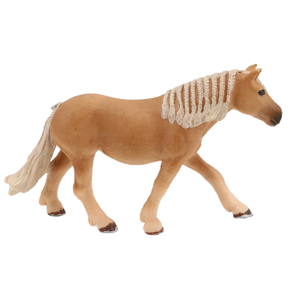 

Mare Simulation Horse Adornment Simulated Decor Toys Figurine Children’s Wild Decorations Plastic