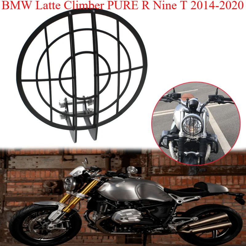 Per BMW Latte Climber PURE R Nine T 2014-2020 rete protettiva per copertura faro speciale, accessori moto