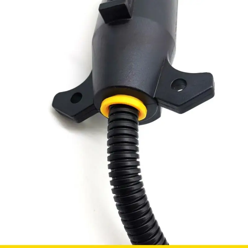 SZCH Trailer Connector Round Hole 4Pins to 7Pins 12V European Standard Wire Harness Adapter Plug for Truck Trailer