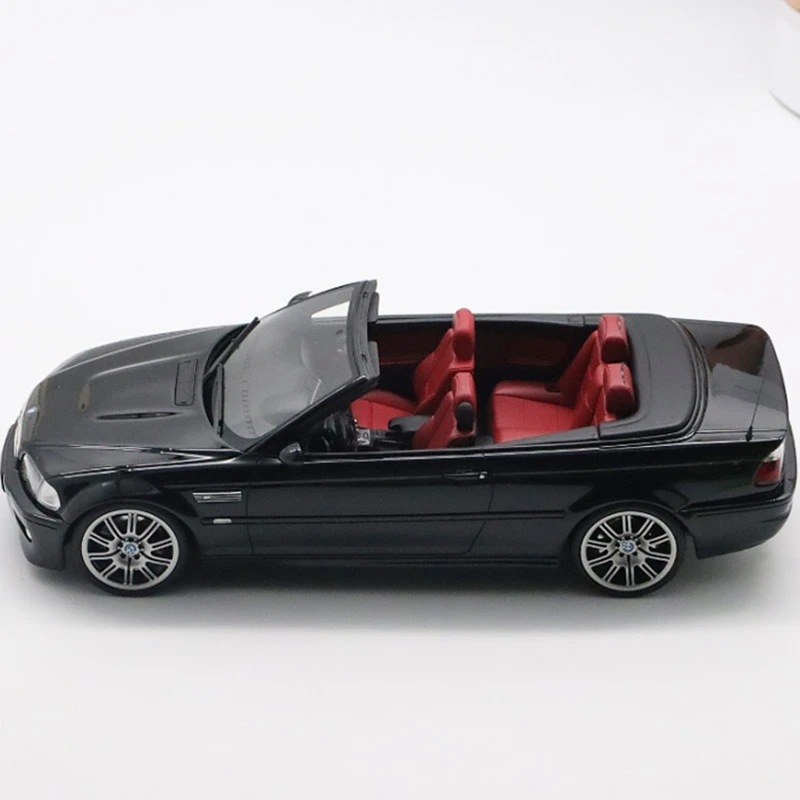 1:18 For M3 E46 Convertible 2004 Limited Edition Resin Metal Static Car Model Toy Gift