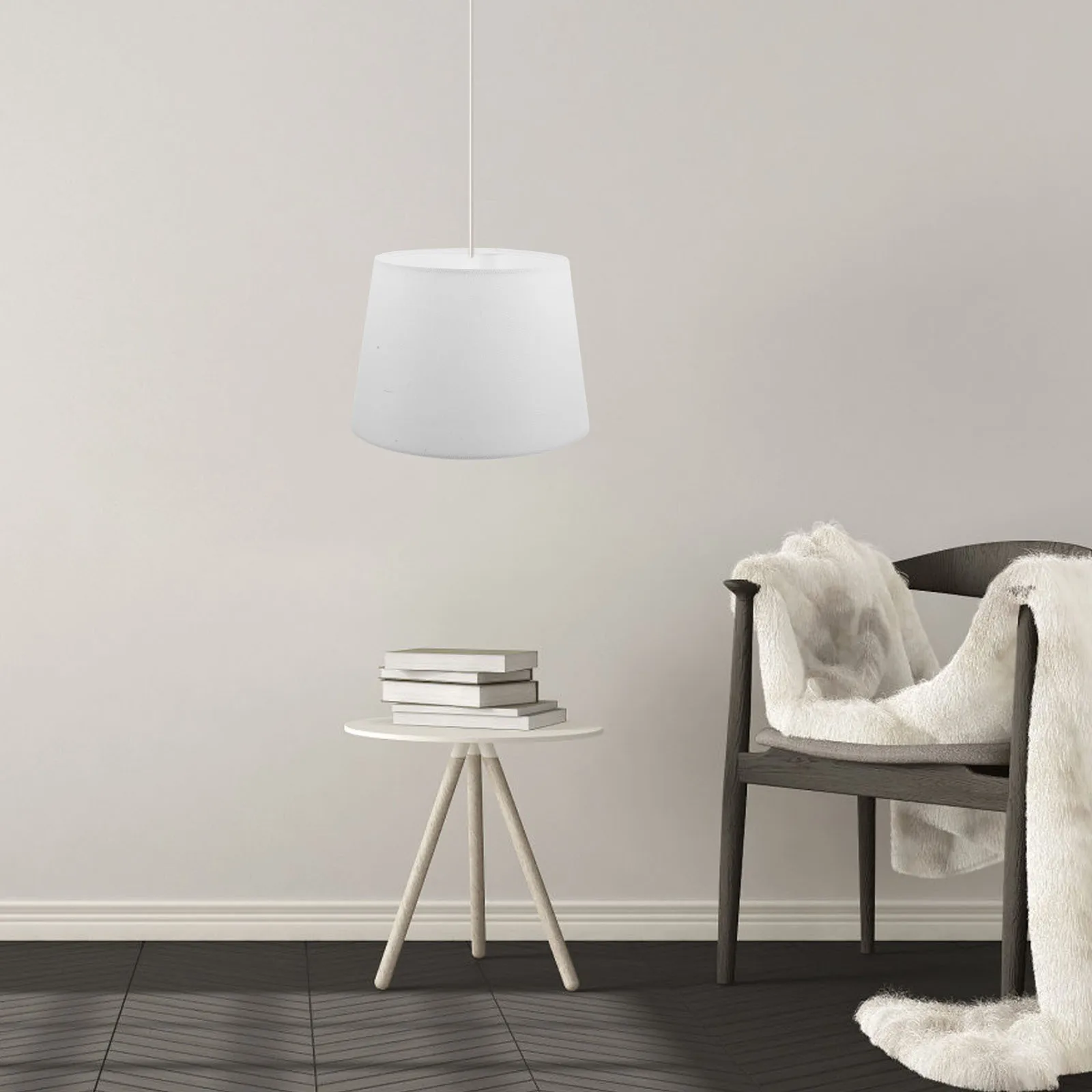 ريفي الصينية البلد نمط غطاء مصباح بسيط دقيق اللون النسيج المعادن استبدال عاكس الضوء لطاولة مكتب قلادة الخفيفة