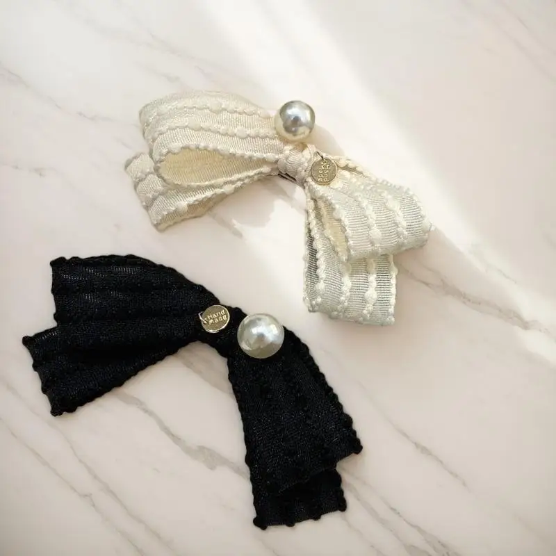 مشبك شعر لؤلؤي حلو وبناتي، إكسسوار للشعر، مشبك غرة جانبي على شكل منقار البط #6