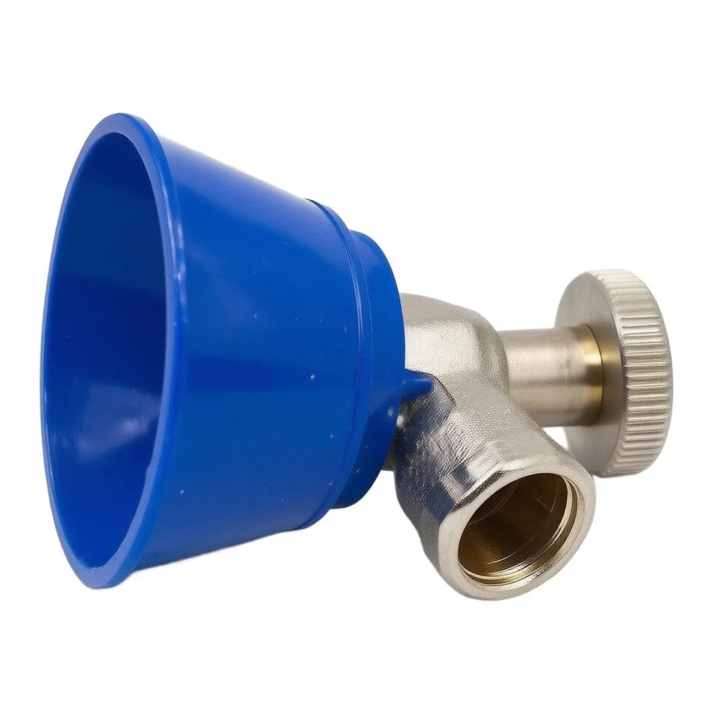Stainless Steel Adjustable Nozzle 45 Degree Atomizing Sprayer Head For Garden Hose High Pressure Watering Car Wash Pet Bathing