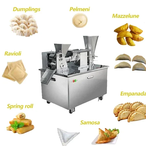 Small automatic food making machine dumplings empanadas - commercial use restaurant food store hotel motor movement