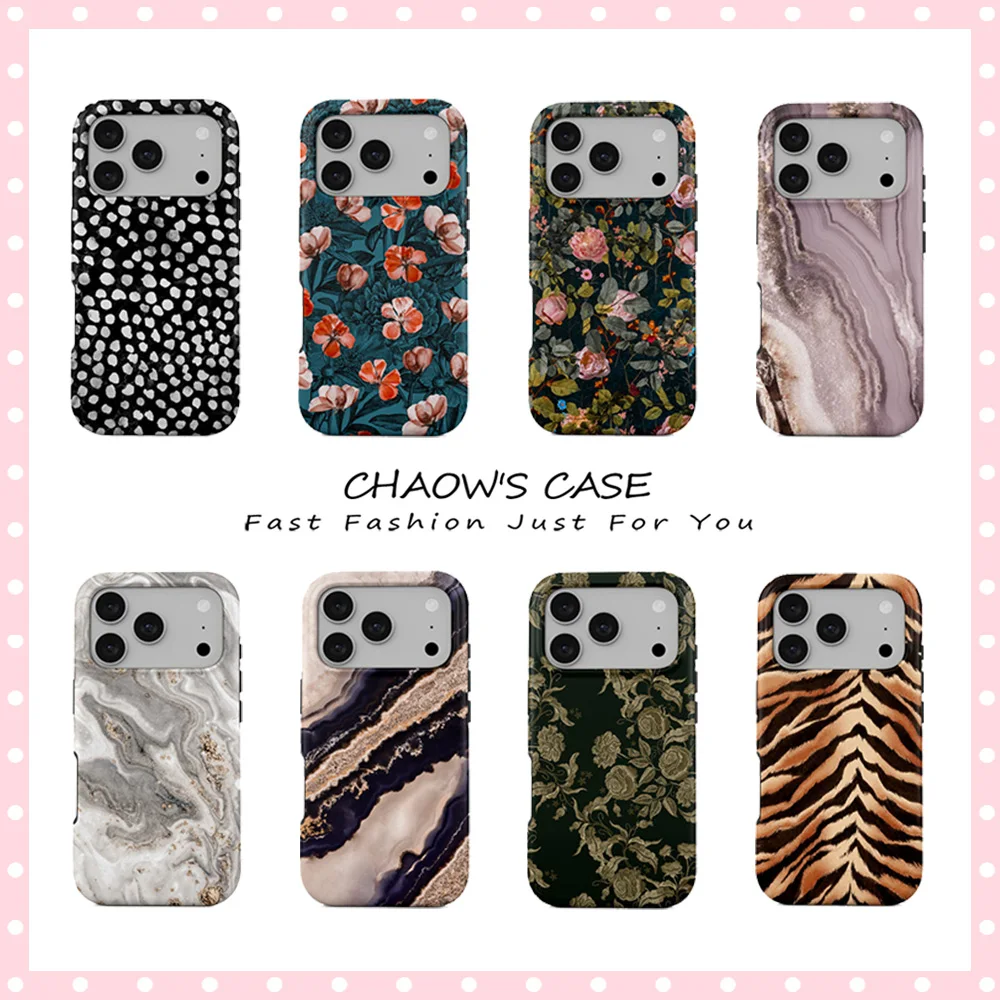 Luxury High-end Wild Garden Series Phone Case for iPhone 17 