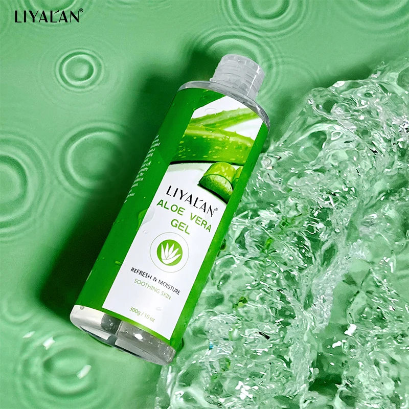 300 g Aloe Vera Gel, tägliche Hautpflege, Feuchtigkeit, feuchtigkeitsspendend, aufhellend, Sonne nach Beruhigung mit Vitamin C, gleichmäßiger Hautton, Gesichtscreme