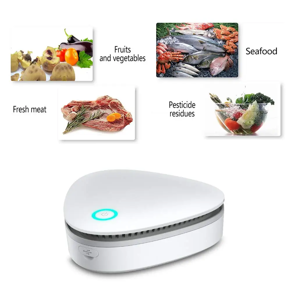 Flat-Style Ozone Disinfector Portable UV Ozone Dual Sterilizer Box Household Toothbrush Makeup Tool Sanitizing Storage Case