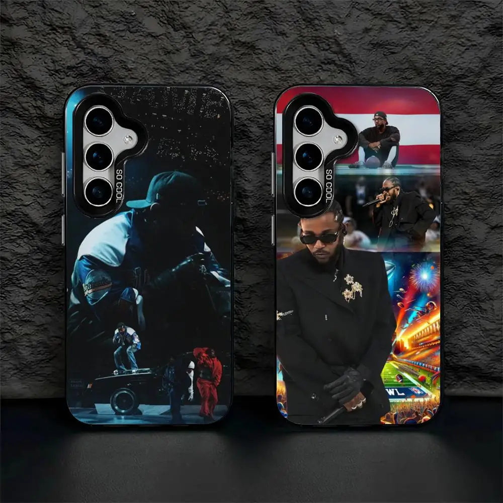 2025 Kendrick Lamar Halftime Show Phone Case IMD Colorful Case Silver for Samsung Galaxy S25 S24 S23 S22 S21S20 Plus Ultra