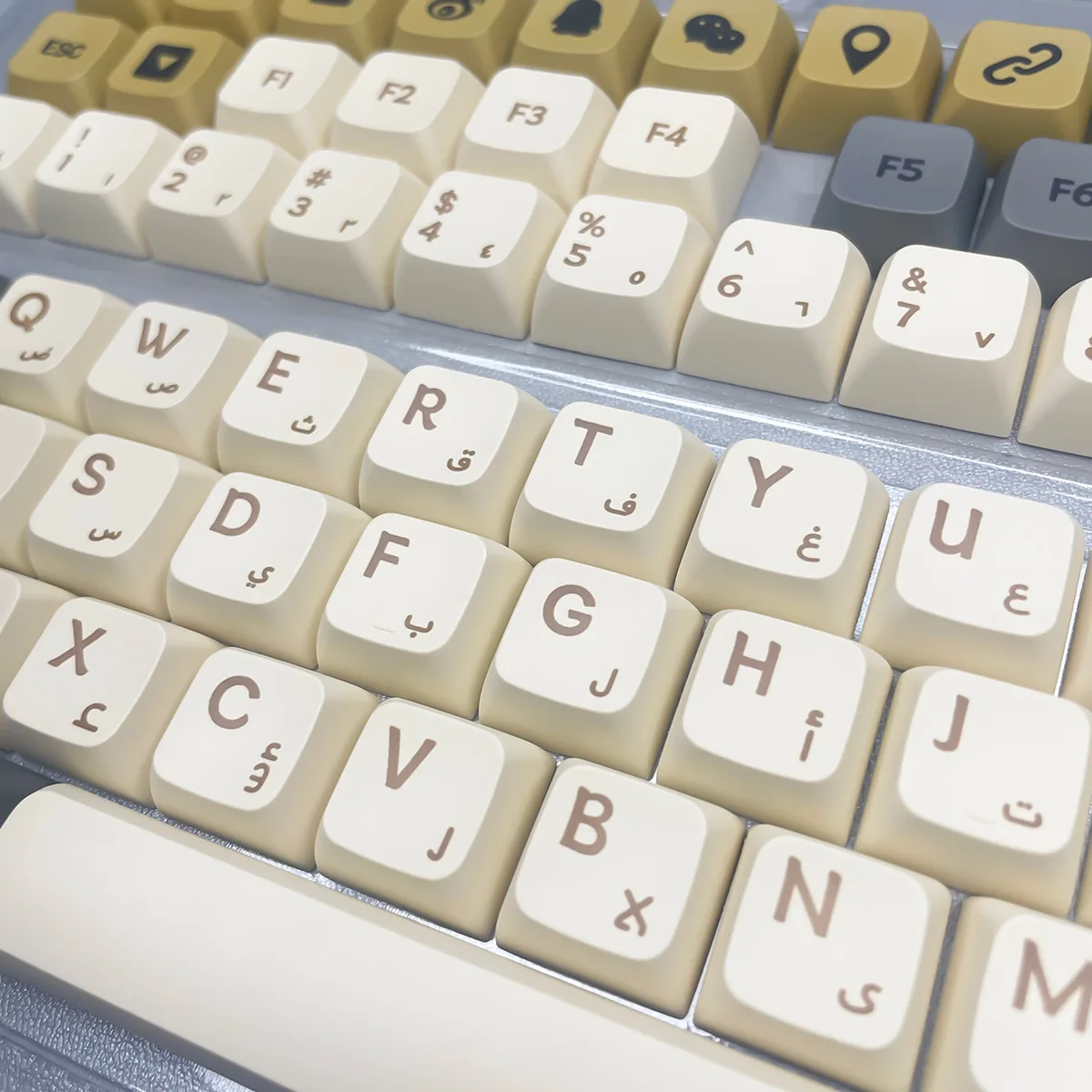 Arabic Arabic root Shimmer theme Heat of sublimation Transfer XDA High Mechanical Keyboard Keycaps