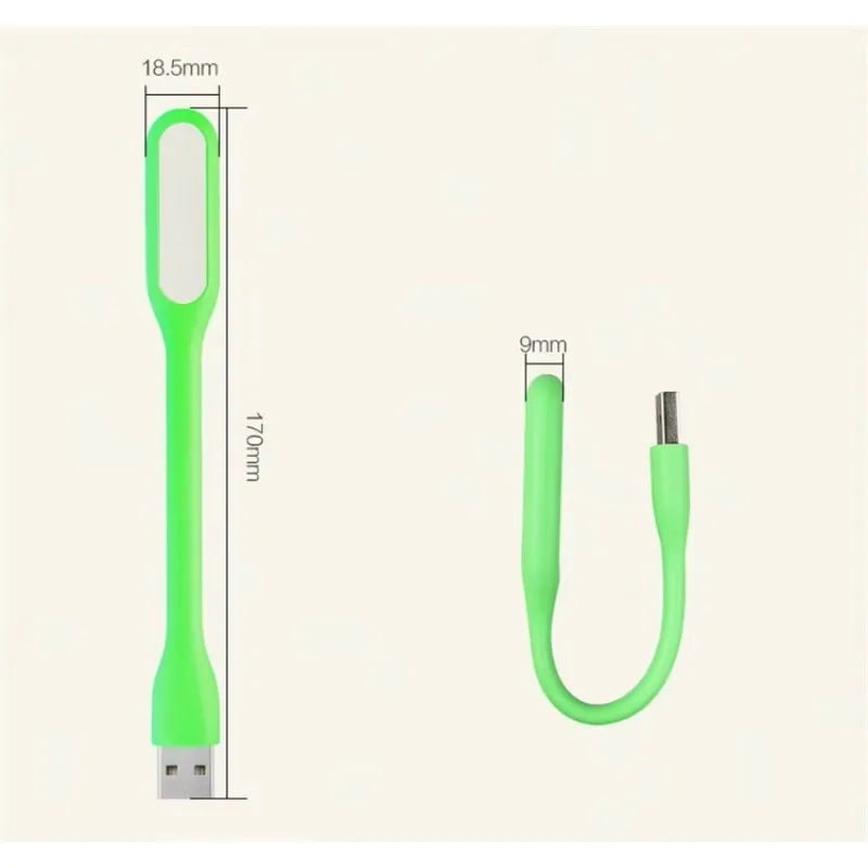 Portable USB LED Light Mini Book Light Protect Eyesight Reading Lamp for Computer Keyboard Laptop Notebook Reading USB Light