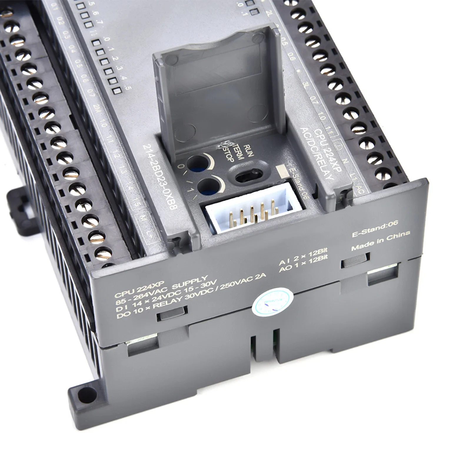 Controlador programable PLC controlador lógico programable 220V PLC S7-200 CPU224XP salida de relé controlador lógico programable