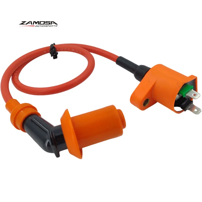 Racing Coil Bobina Racing Moto GY6 Scooter Ignition Coil for Kymco Agility 125 50cc 70cc 90cc 110cc 125cc 5/6 Pin Ignition Cap