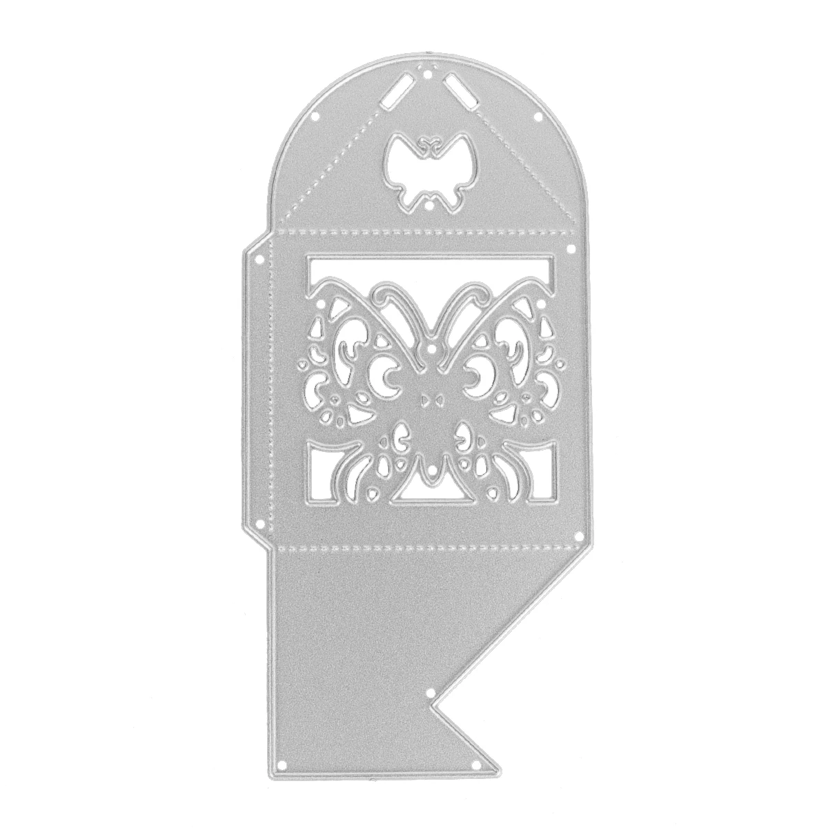 3D-zak Geschenkdoos Liefde Brief Envelop Snijden Dies Stencil Diy Scrapbooking Papier Kaart Sjabloon Vorm Embossing Ambacht
