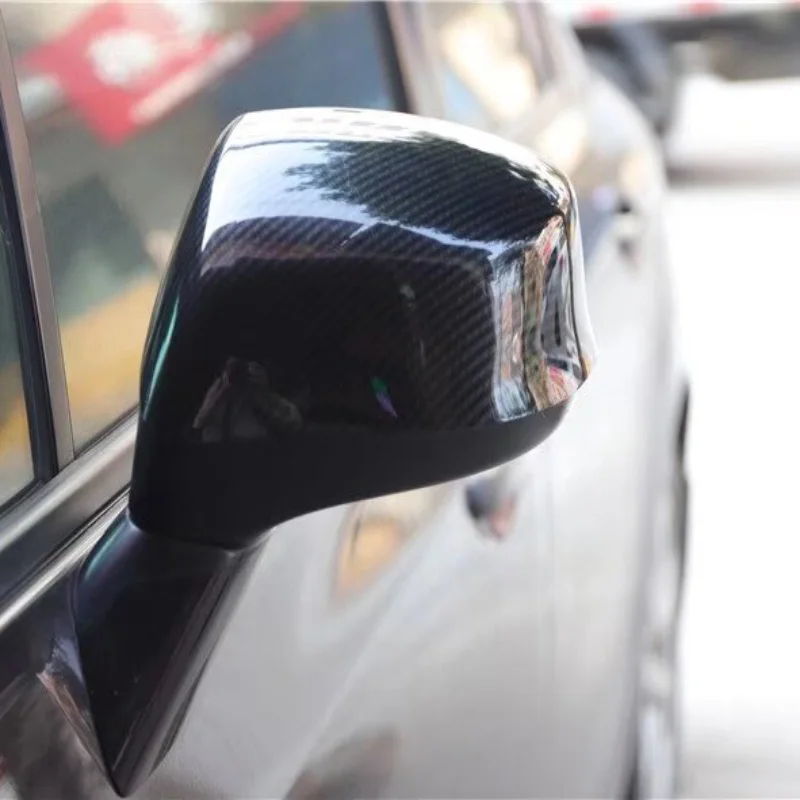 

LHD RHD For Honda Civic 9TH 2012-2014 abs Carbon Look Car Sticker Rearview Side Mirror Cover Wing Cap Exterior Door Case Trim