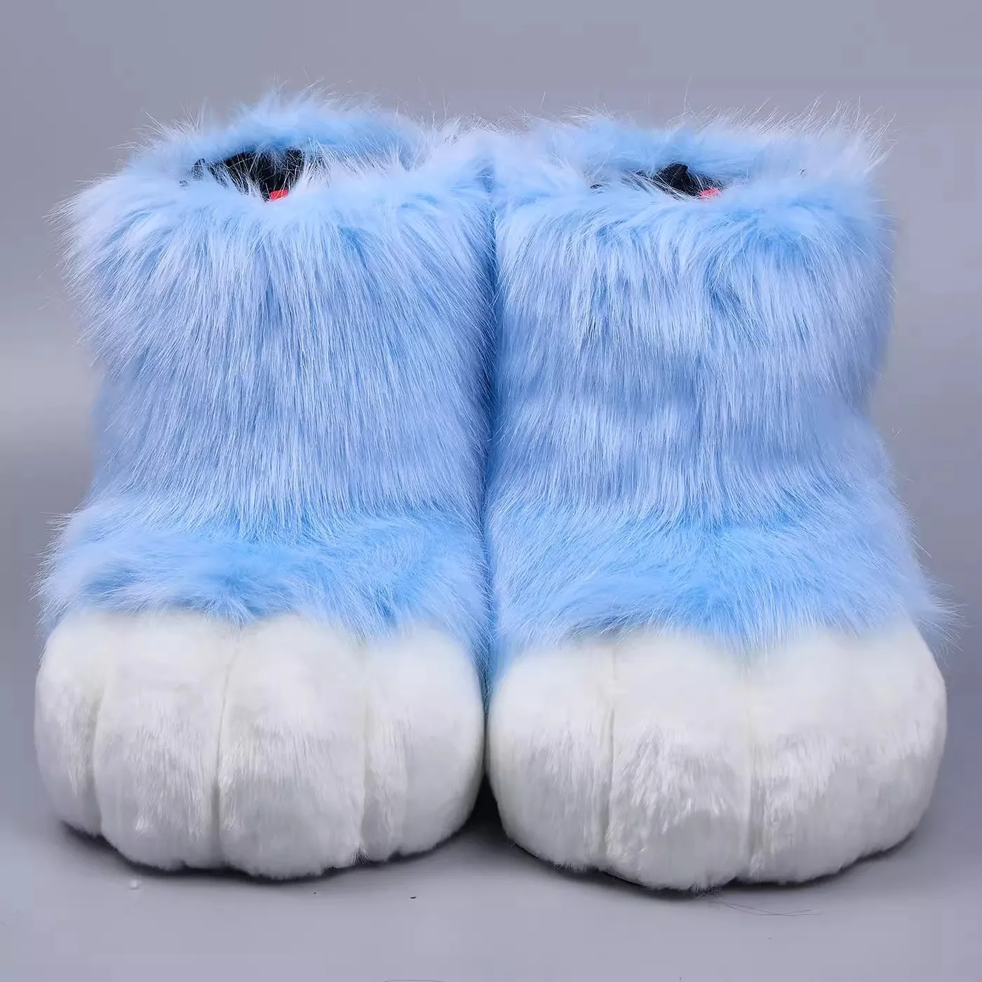 

Fursuit Paw Shoes Colorful Animal Costume Foot Claws Furry Cosplay Outdoor Convention custom made color