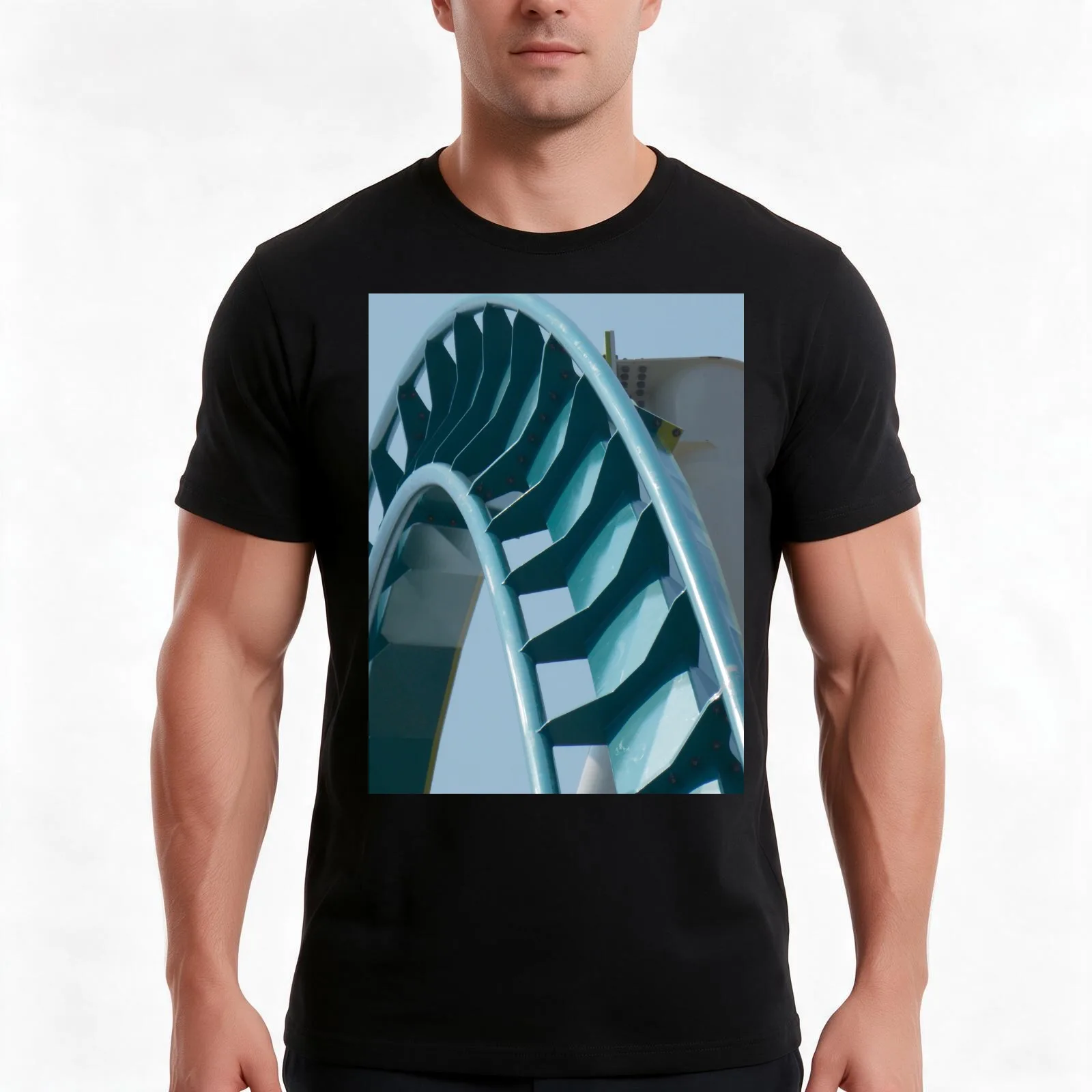 Fury 325 at Carowinds T-Shirt, Summer Casual Cotton Tee, Oversized Streetwear Tops, Vintage Graphic Print, Unisex Men Women