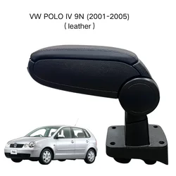 Armrest For VW POLO IV 9N 2001-2005 Leather Custom Fit Center Console Storage Box Vehicle Accessories Comfortable Driving