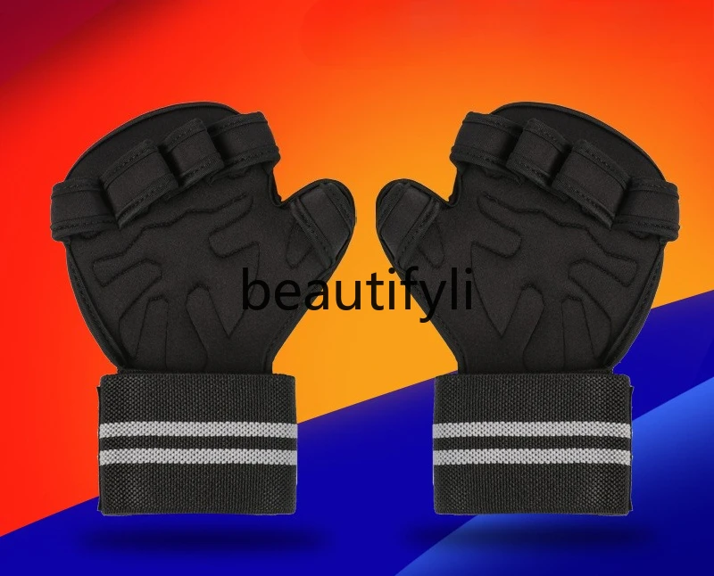 

Professional Fitness Gloves Weightlifting Fitness Non-Slip Breathable Training Half Finger Sports Gloves