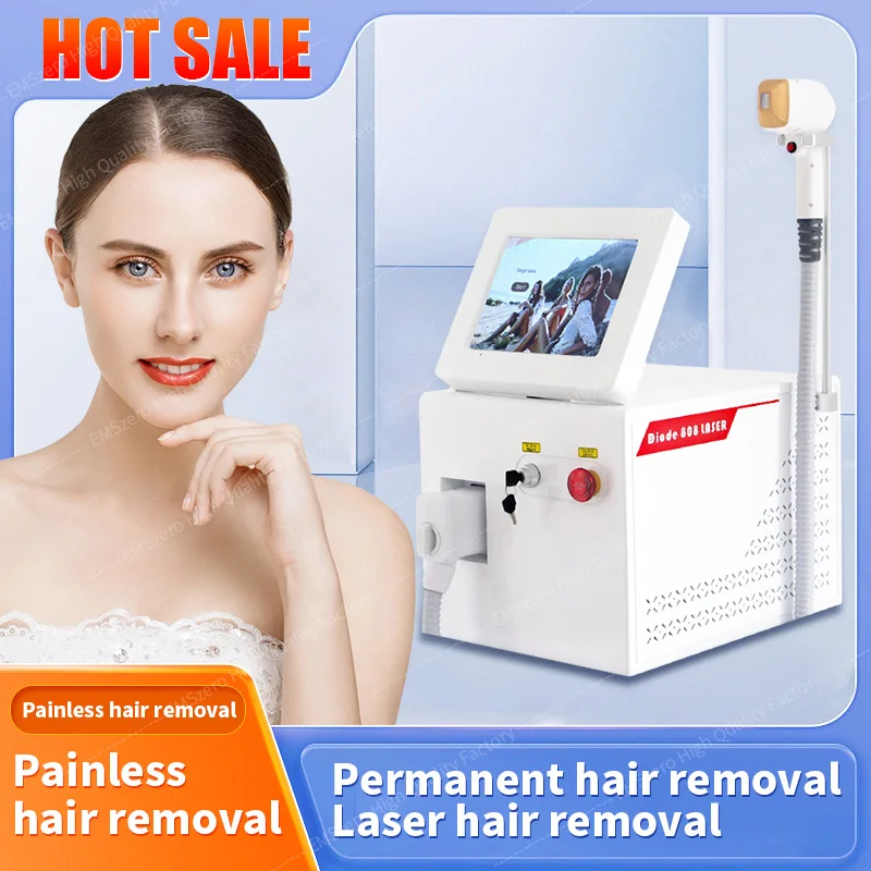 

2024 professional 808nm laser diode professional hair removal machine 2000w high power 755 808 1064nm laser epilator for women