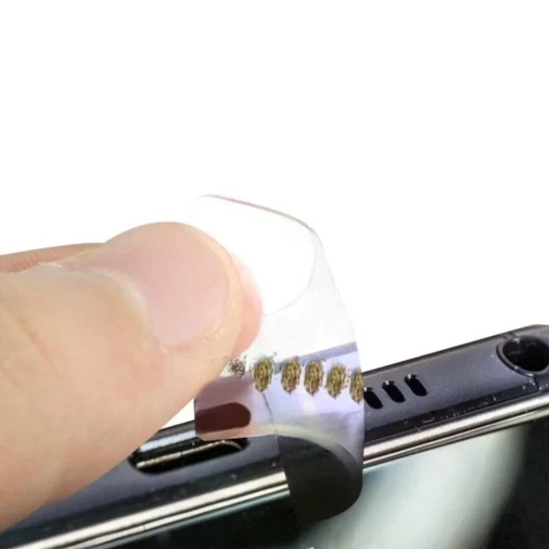 

40 шт., защитная клейкая наклейка для удаления пыли для планшета, наушников, мобильного телефона, динамика, наклейки для удаления пыли