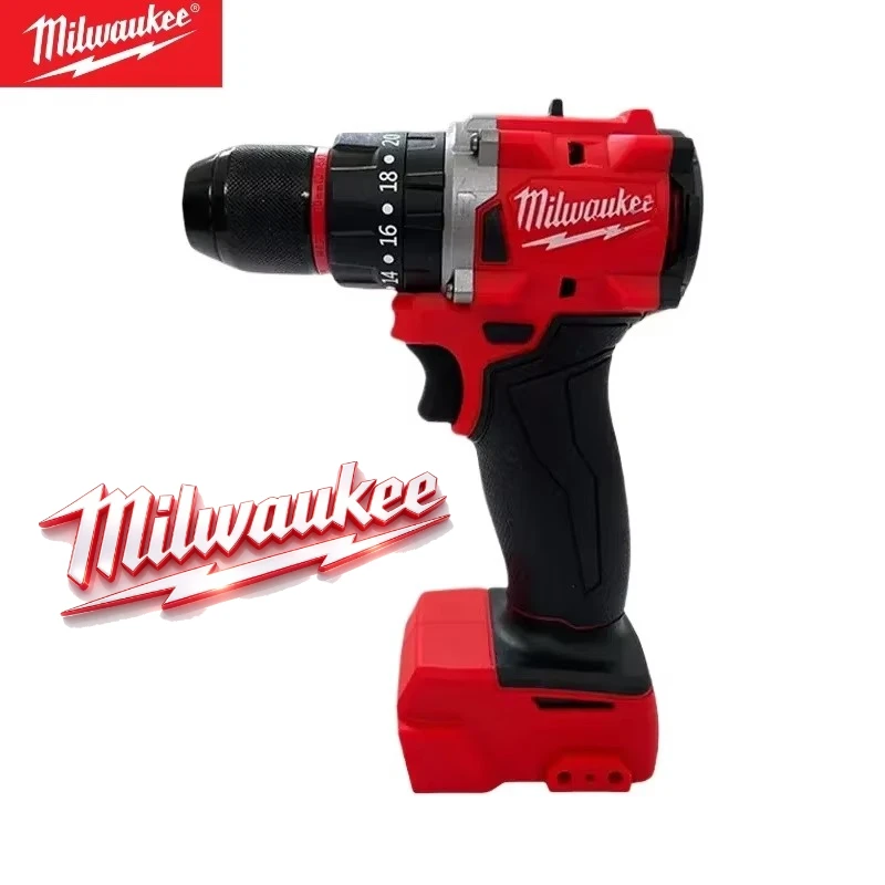 Milwaukee M18 Brushless Power Drill Driver Slim Light High-output Motor Suitable for Boat Maintenance Aluminum Alloy Drilling